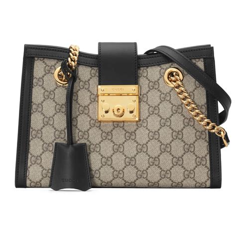 rose beige gucci bag|gucci padlock small shoulder bag.